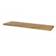 Hartholzplatte 204 x 46 x 3,8 cm - Holzplatte - Hartholz Arbeitsplatte