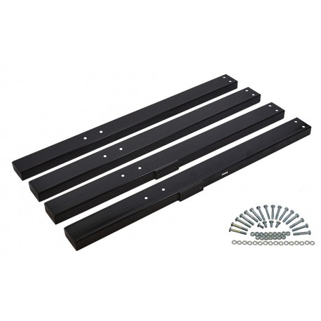 Set extra lange Beine für Werkbank PP-T 0445S, 0446S und 0447S (Schwarz)