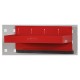 Werkzeug Ablage (Rot) mit Magnet 27 x 11,5 x 3 cm - Ablagekasten magnetisch