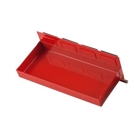 Werkzeug Ablage (Rot) mit Magnet 27 x 11,5 x 3 cm - Ablagekasten magnetisch