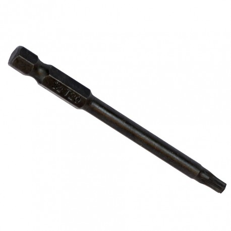 Magnetischer Torx Bit T 20 aus gehärtetem Werkzeugstahl - 1/4" - Länge 75 mm