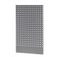 Werkbank aus Metall mit 4 Schubladen, Hartholzplatte und Werkzeuglochwand 68 x 46 x 200 cm