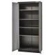 Werkstattschrank 91,5 x 46 x 200 cm hoch - Werkzeugschrank Metall