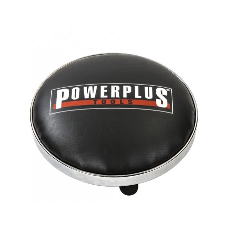 Sitz mit Powerplustools Logo für Barhocker 0680 und Werkstatthocker 0679