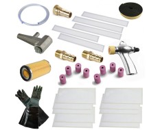 Ersatzteil set type 4 für Strahlkabine PP-T 0008 - Sandstrahlkabinen Zubehör Set