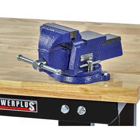 Fräsmaschine Holz Schraubstock Werkbank 360 ° 200mm Mit Amboss Für Werkbank EB Schraubstock Drehbar