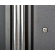 Werkstattschrank - Hängeschrank elegance line Anthrazit – Chrome - 68 x 68 cm