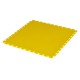 PVC Klick Fliesen gelb 500 x 500 x 6 mm. Bodenfliesen für den industriellen Einsatz - Hammerschlag mit Anti-Rutsch-Profil