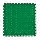 PVC Klick Fliesen grün 500 x 500 x 7 mm. Industrieller Werkstattboden mit runden Noppen