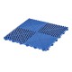 Klickfliesen offen blau 395 x 395 x 18 mm - Kunststoff Bodenfliese mit offener Struktur