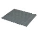 PVC Kantenleiste grau - Abschlussleiste 500 x 100 mm für industrielle PVC Klickfliesen