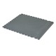 PVC Kantenleiste grau - Abschlussleiste 500 x 100 mm für industrielle PVC Klickfliesen