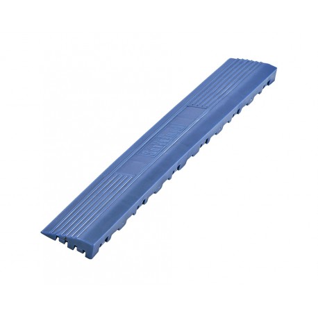 Kunststoff Kantenleiste blau - Abschlussleiste 400 x 60 mm für 1810 + 1813 Klickfliese type 2