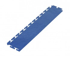 PVC Kantenleiste blau - Abschlussleiste 500 x 100 mm für industrielle PVC Klickfliesen