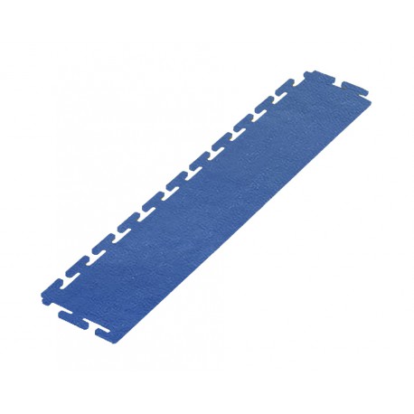 PVC Kantenleiste blau - Abschlussleiste 500 x 100 mm für industrielle PVC Klickfliesen