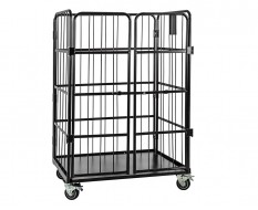 Rollcontainer - Gitterwagen 4-seitig klappbar 110 x 80 x 170 cm