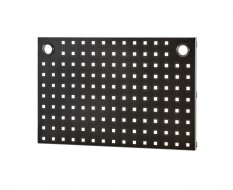 Werkzeuglochwand Mattschwarz 69 x 40 cm für Heavy duty Werkstatteinrichtung