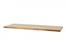 Hartholzplatte 144 x 60 x 3,8 cm - Holzplatte - Hartholz Arbeitsplatte für Heavy duty Werkstatteinrichtung