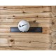 Wandhaken Gerätehalter 19 x 12 cm für Bälle - Fußball - rugbyball - Gerätehalterung - Gerätehaken