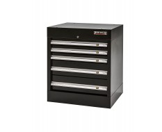 Profi Werkzeugschrank mit 5 Schubladen - Schubladenblock, der unter eine Werkbank passt.