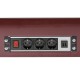 Powerframe rot mit 3 Steckdosen und 2 USB Ladeanschlüssen