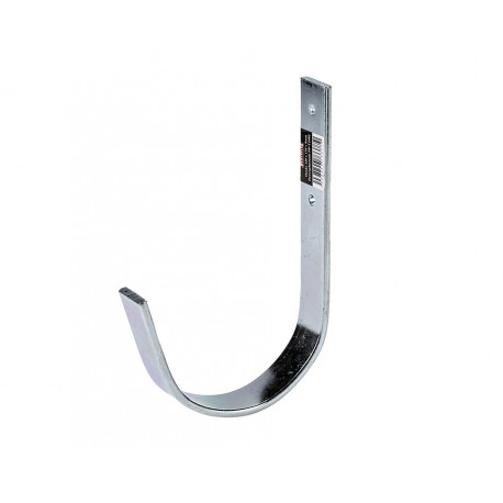 Wandhaken Stahl 180 x 25 x 5 mm. – Stahl Einzel J-Wandhaken - Gerätehaken