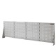 Werkbank Set - Werkbank 200 cm grau + Lochwand inkl. Werkzeughaken