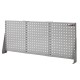 Werkbank Set - Werkbank 150 cm grau + Lochwand inkl. Werkzeughaken