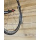 Fahrrad vertikal am Vorderrad aufhängen - Wandhalterung Fahrrad - Wandbügel 30 x 9 cm