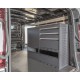 Fahrzeugeinrichtung Transporter - Einbauschrank für Lieferwagen - Kastenwagen 129 x 43 x 100 cm
