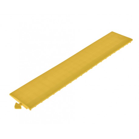 PVC Kantenleiste gelb - Abschlussleiste 400 x 80 x 11,5 / 3,5 mm für 1815 Klickfliese type 2