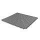 Anti-Rutsch-Klickfliesen - PVC Werkstattmatte - Anti-Ermüdungsmatte, Farbe grau/schwarz, Maße 136 x 96 x 1,2 cm.