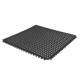 Anti-Rutsch-Klickfliesen - PVC Werkstattmatte - Anti-Ermüdungsmatte, Farbe schwarz, Maße 176 x 96 x 1,2 cm.