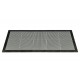 Anti-Rutsch-Klickfliesen - PVC Werkstattmatte - Anti-Ermüdungsmatte, Farbe grau/schwarz, Maße 216 x 96 x 1,2 cm.