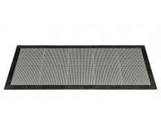 Anti-Rutsch-Klickfliesen - PVC Werkstattmatte - Anti-Ermüdungsmatte, Farbe grau/schwarz, Maße 216 x 96 x 1,2 cm.