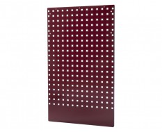 Werkzeuglochwand Rot 61,4 x 105,2 x 2,4  cm für Heavy duty Werkstatteinrichtung