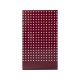 Werkzeuglochwand Rot 61,4 x 105,2 x 2,4  cm für Heavy duty Werkstatteinrichtung