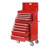 Werkstattwagen Set 11 Schubladen Rot