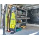 Fahrzeugeinrichtung Transporter - Einbauschrank für Lieferwagen - Kastenwagen 113 x 45 x 117 cm