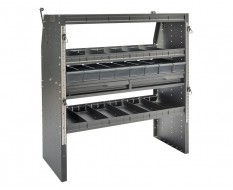 Fahrzeugeinrichtung Transporter - Einbauschrank für Lieferwagen - Kastenwagen 113 x 45 x 117 cm