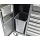 Mobile Werkbank & Werkzeugwagen 168 x 46 x 103 cm – mit 220V & USB-Anschlüssen