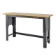 Höhenverstellbare Werkbank 150 cm schwarz mit Lackschaden