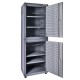 Hoher Werkstattschrank mit zwei Türen - Werkzeugschrank 202 x 70 x 54 cm