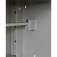 Hoher Werkstattschrank mit zwei Türen - Werkzeugschrank 202 x 70 x 54 cm