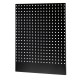 Werkzeuglochwand schwarz 105 x 80 cm für Eck Werkbank - Lochwand