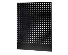 Werkzeuglochwand schwarz 105 x 80 cm für Eck Werkbank - Lochwand