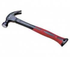 Profi Klauenhammer 500 g mit rutschfestem Fiberglasstiel.