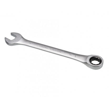 Ring-Maul-Ratschenschlüssel 17 mm Chrom-Vanadium