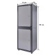 Hoher Werkstattschrank mit zwei Türen - Werkzeugschrank 202 x 70 x 54 cm