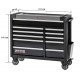Werkstattwagen schwarz 11 Schubladen 110 x 48 x 101 cm